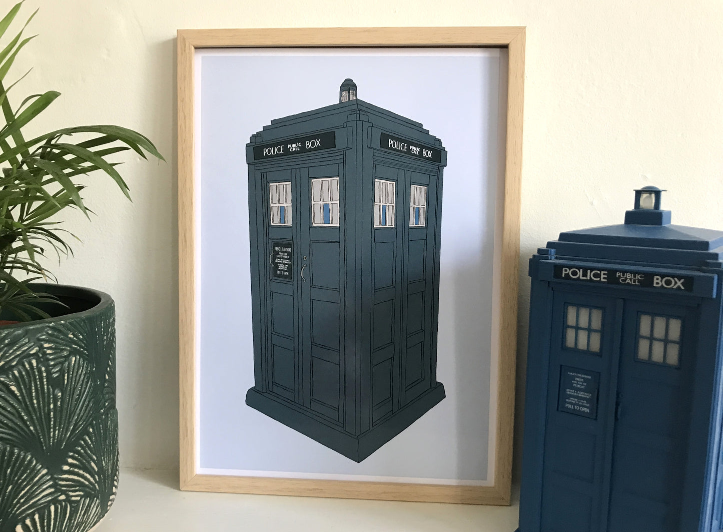 Tardis Art Print