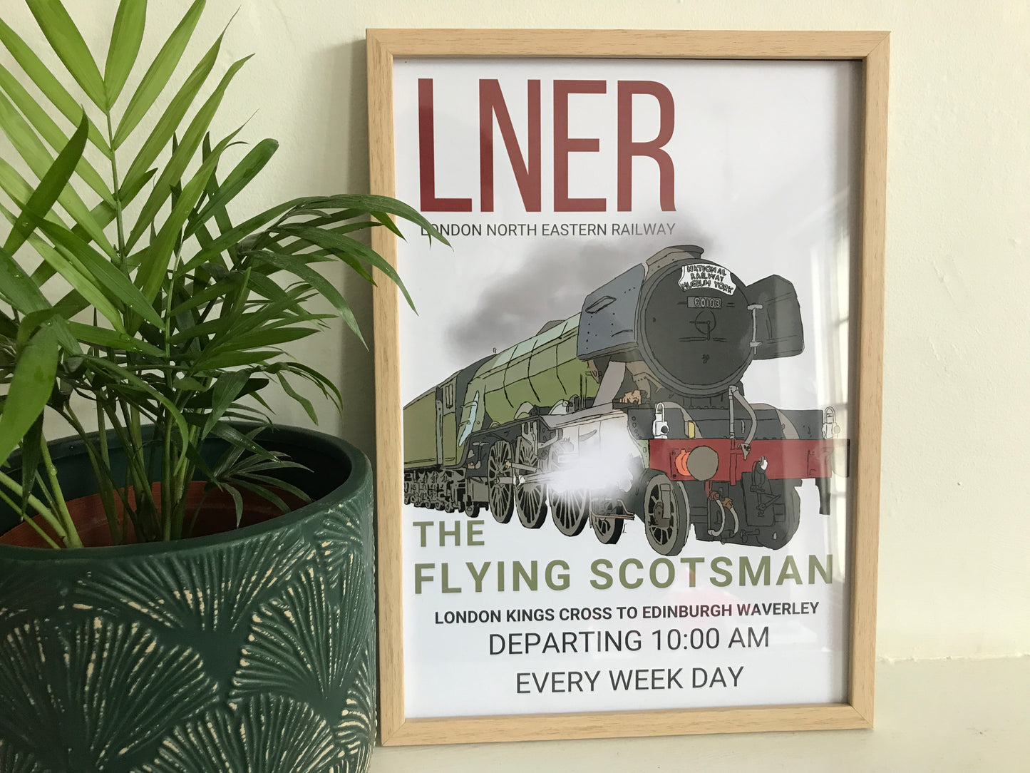 The Flying Scotsman Art Print