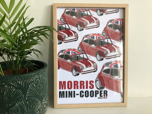 Morris Mini Cooper Art Print