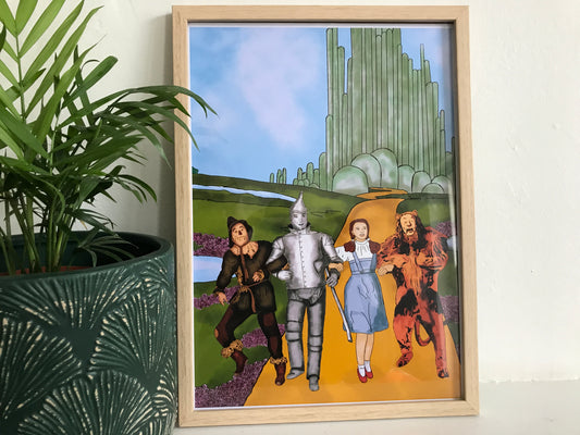 We're off to see the Wizard Art Print